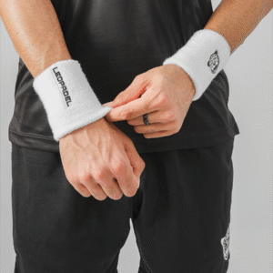 Leopadel Performance Wrist Bands White