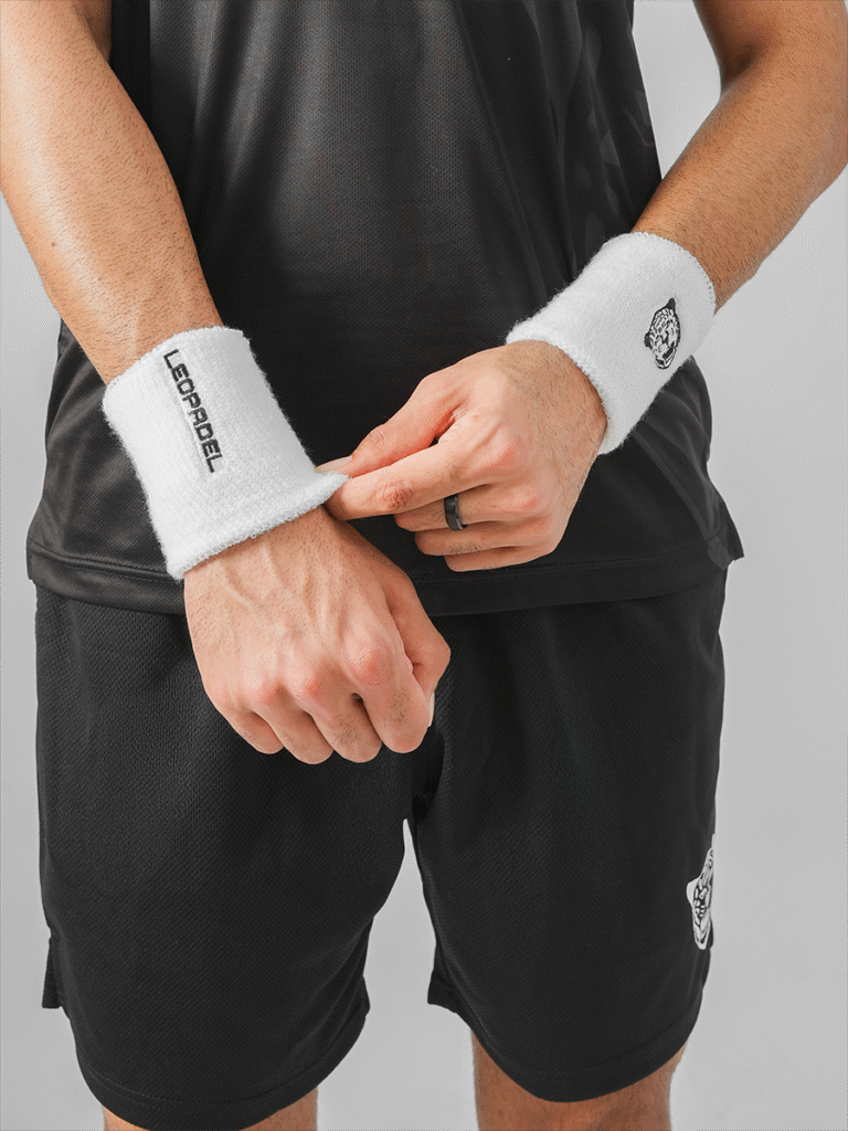 Leopadel Performance Wrist Bands White